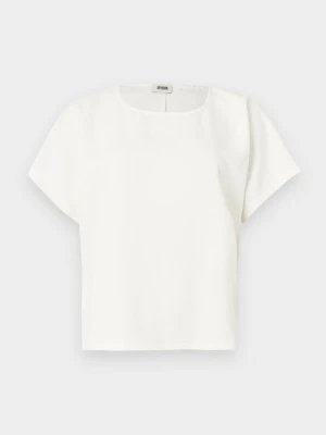 T-shirt basic Drykorn mleczny