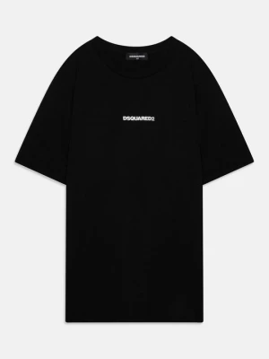 T-shirt basic Dsquared2 czarny