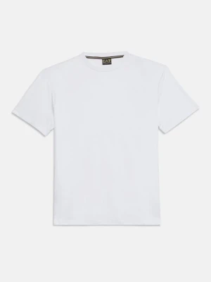 T-shirt basic EA7 Emporio Armani biały