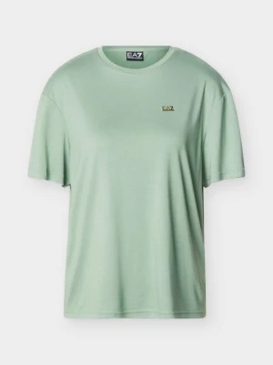 T-shirt basic EA7 Emporio Armani jasnozielony