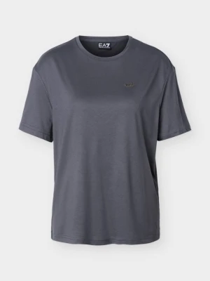 T-shirt basic EA7 Emporio Armani szary