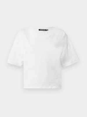 T-shirt basic EB DENIM biały