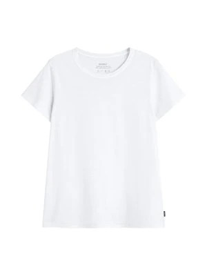 T-shirt basic ECOALF biały