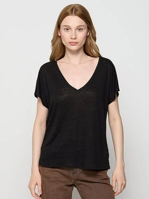 T-shirt basic ECOALF czarny