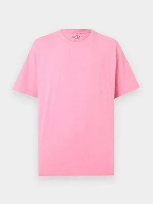 T-shirt basic Edwin różowy