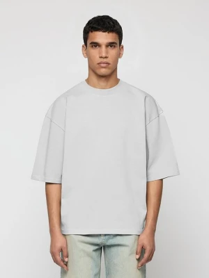T-shirt basic EIGHTYFIVE jasnoszary