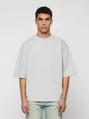 T-shirt basic EIGHTYFIVE szary