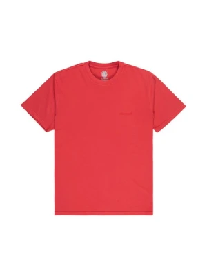 T-shirt basic Element czerwony