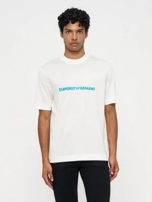 T-shirt basic Emporio Armani biały