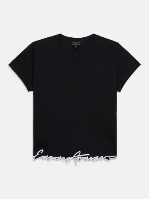 T-shirt basic Emporio Armani czarny
