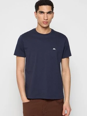 T-shirt basic ETRO granatowy