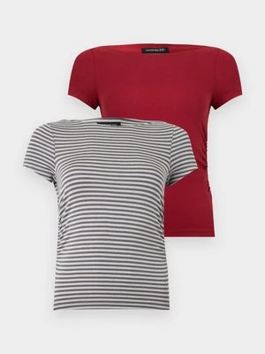 T-shirt basic Even&Odd By Zalando szary