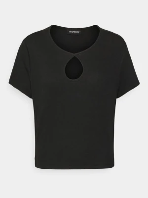 T-shirt basic Even&Odd Curvy By Zalando czarny