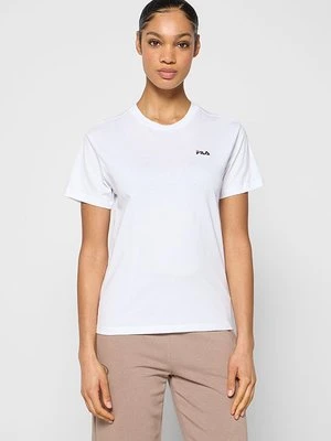 T-shirt basic Fila biały