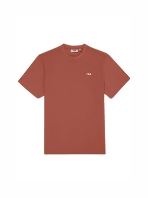 T-shirt basic Fila jasnoczerwony
