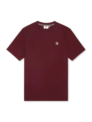 T-shirt basic Fila czerwony