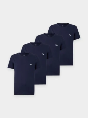 T-shirt basic Fila granatowy
