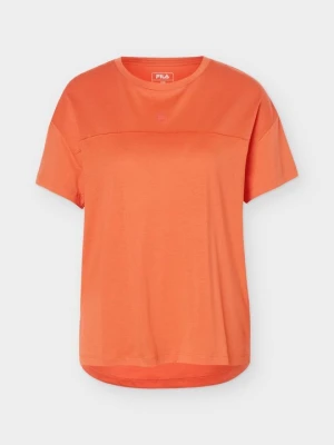 T-shirt basic Fila koralowy