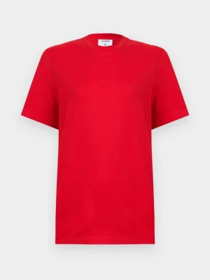 T-shirt basic Filippa K czerwony