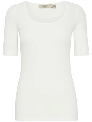 T-shirt basic Fransa biały