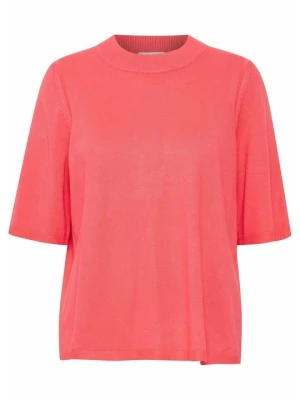 T-shirt basic Fransa różowy