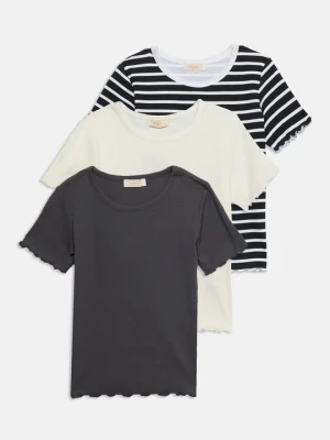 T-shirt basic Friboo By Zalando czarny