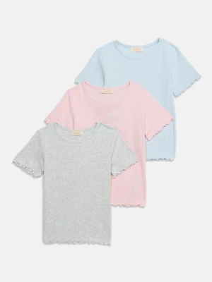 T-shirt basic Friboo By Zalando szary melanż