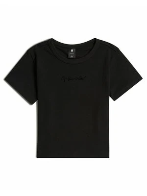 T-shirt basic G-Star czarny