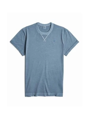 T-shirt basic G-Star niebieski