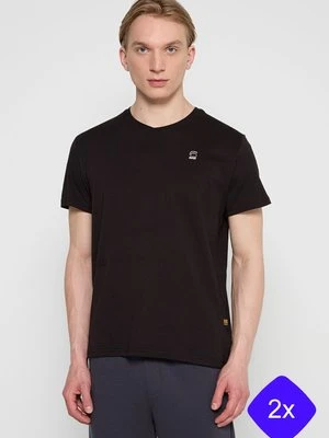 T-shirt basic G-Star czarny