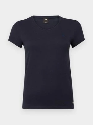 T-shirt basic G-Star granatowy
