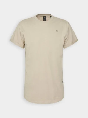 T-shirt basic G-Star beżowy
