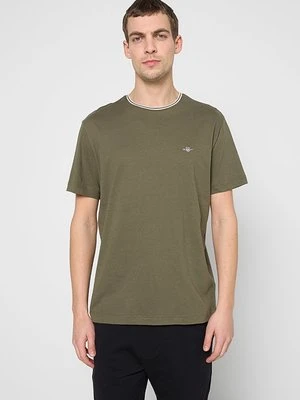 Zdjęcie produktu T-shirt basic Gant zielony