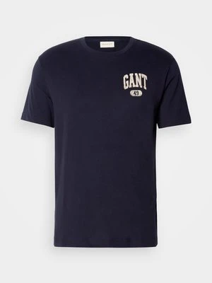 Zdjęcie produktu T-shirt basic Gant granatowy