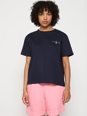Zdjęcie produktu T-shirt basic Gant niebieski