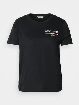 Zdjęcie produktu T-shirt basic Gant czarny
