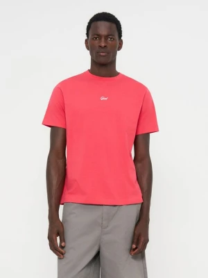 T-shirt basic Gant czerwony