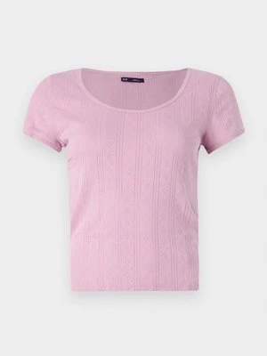 T-shirt basic GAP różowy