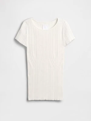 T-shirt basic GAP mleczny