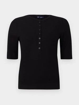 T-shirt basic GAP czarny