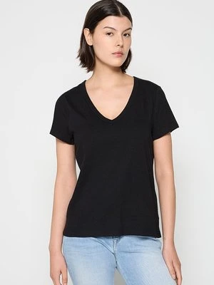 T-shirt basic GAP czarny