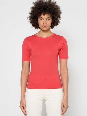 T-shirt basic GAP czerwony