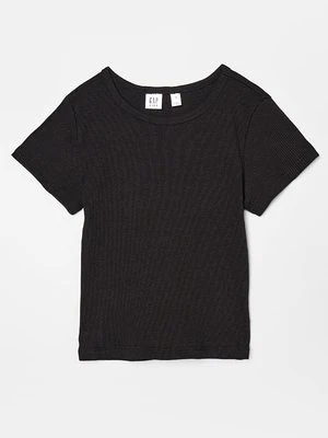 T-shirt basic GAP czarny