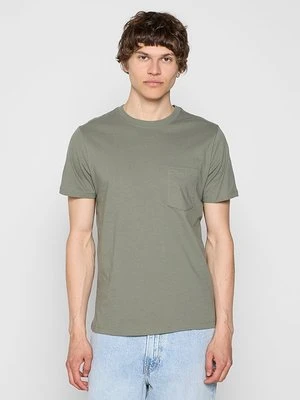 T-shirt basic GAP zielony