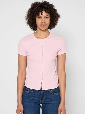 T-shirt basic GAP różowy