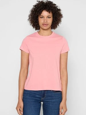 T-shirt basic GAP pomarańczowy