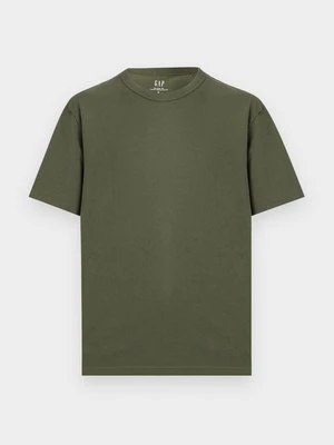T-shirt basic GAP zielony