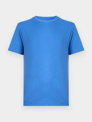 T-shirt basic GAP niebieski