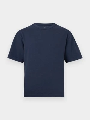 T-shirt basic GAP granatowy