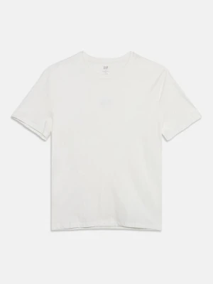 T-shirt basic GAP biały